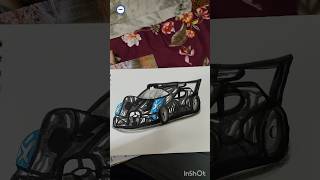 Buggati Bolide drawingart car💀 [upl. by Acirahs570]