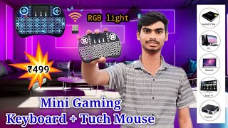 Mini Gaming Keyboard with Touchpad Wireless Unboxing amp Review gaming keybord viral shorts [upl. by Naras653]