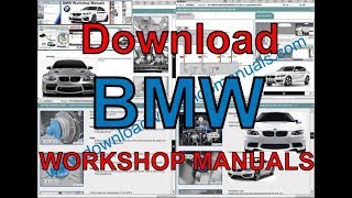 BMW Service Repair Workshop Manual Download [upl. by Daitzman]