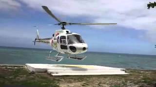 Fiji helicopter crash [upl. by Vallonia]