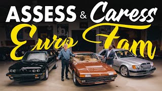 European Family Sportscars  Assess and Caress with Donald Osborne and Jay Leno [upl. by Ised]