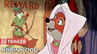 Robin Hood 1973 Trailer  Disney  Brian Bedford  Phil Harris [upl. by Ronnica]