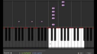 Beautiful Piano Song Synthesia  Cold by Jorge Méndez [upl. by Alroy]