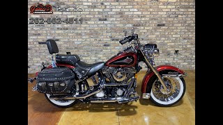 1999 HarleyDavidson FLSTC Heritage Softail Classic [upl. by Barbabra]