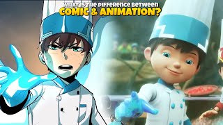 BoBoiBoy Galaxy Sori  Ep 3  Comic Vs Animation  Hindi [upl. by Falk]