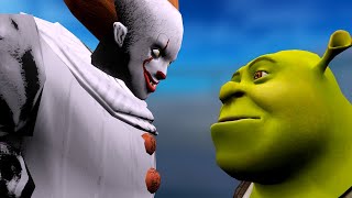 Shrek Vs Pennywise [upl. by Uriel]