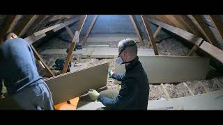 Full Loft Boarding with insulation [upl. by Ewald568]