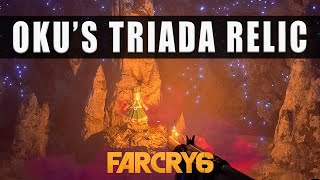 Far Cry 6 Okus Triada Relic  How to uncover the mystery of the estate and get down the well [upl. by Kipton]