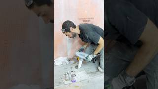 How to Install KERDIDRAIN Before Shower Pan  shorts homerepairtutor [upl. by Aerdnahc]