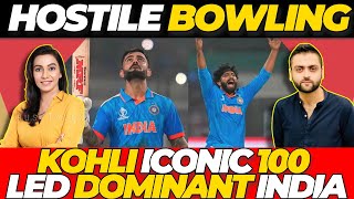 INDIA THRASHED South Africa by 243 runs  Jadeja 5fer Kohli ICONIC 49th ODI 100  IND vs SA [upl. by Trella]