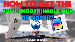 BLOCK TALES how to acquire the UNOBTAINABLE but quite obtainable BUX ON MOBILE [upl. by Verada]