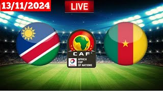 Namibia Vs Cameroon  CAF Africa Cup of Nations Live Match Score 🛑 [upl. by Nnov]