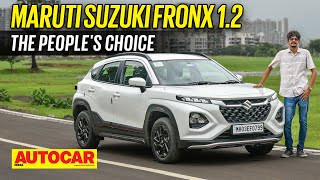 Maruti Suzuki Fronx 12 Delta Plus  The peoples choice  First Drive  Autocar India [upl. by Eelyahs]