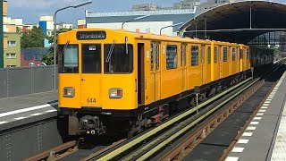 UBahn Berlin Typ A3L82 in Prinzenstraße U1 720p ᴴᴰ [upl. by Tan]