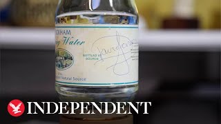 Original bottle of Peckham Spring signed by David Jason goes up for auction [upl. by Dorice]