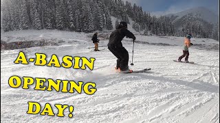 ARAPAHOE BASIN OPENING DAY 20232024 Top to Bottom Run Ski Season Has Begun [upl. by Melas102]