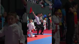 Ibragimov Zubair Uzbekistan 🇺🇿 dojo karate oss martialarts sensei kick sport uzbekistan [upl. by Ennalorac]