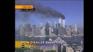 911 Attacks ABC News Live Coverage  Sept 11 2001 Part One [upl. by Cope]