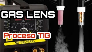 Gas Lens  PROCESO TIG [upl. by Volotta176]