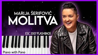 Marija Šerifović  Molitva  Serbia 🇷🇸  Piano Cover  Eurovision 2007 [upl. by Kehoe]