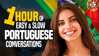 Learn PORTUGUESE A 1HOUR Beginner Conversation Course for daily life  OUINOcom [upl. by Reinhardt]