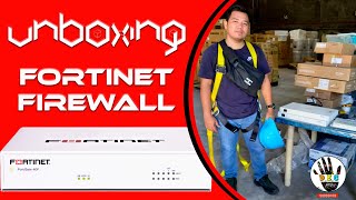 Unboxing Fortinet Firewall  FortiGate Firewall Model FG40F [upl. by Slaughter]