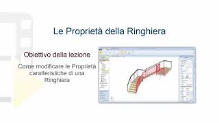 Tutorial Edificius  Le Proprietà della Ringhiera  ACCA software [upl. by Iroc]