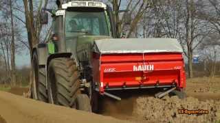 Fendt 820 Vario beim Spargel aufdämmenHD [upl. by Kaleena508]