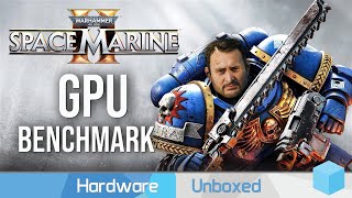 Warhammer 40000 Space Marine 2 GPU Benchmark 43 GPUs 522 Data Points [upl. by Yenaffit]