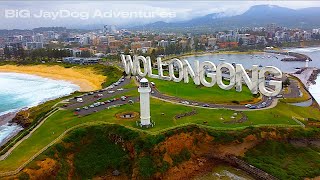 Wollongong South of Sydney NSW Australia WIN Stadium Flagstaff Point Lighthouse [upl. by Admana]