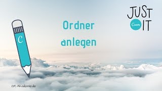 Canva Ordner anlegen [upl. by Manvell794]