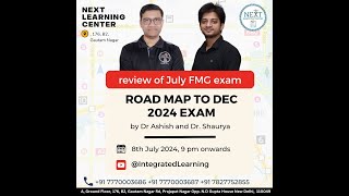 Review Of JULY FMG Exam amp Road MAP to DEC 2024 Exam [upl. by Noseimaj]