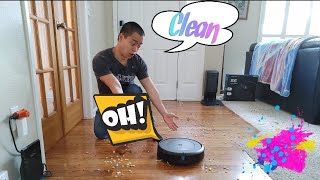 iRobot Roomba i3 First Run [upl. by Yhcir]