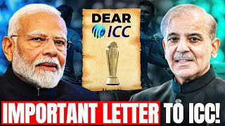 PCB writes a Letter to ICC  Double Standards from Indian Government  Champions Trophy Update 2025 [upl. by Onitram823]