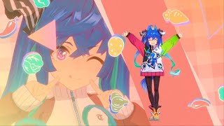 【ウマ娘】ウマすぎ！グルメパレード ツインターボ ４K ライブシアター [upl. by Grissel]