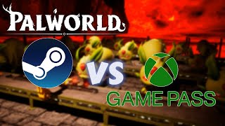 Which One To Get  PALWORLD  Xbox Game pass vs Steam Version [upl. by Boelter]