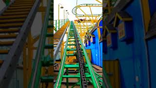 Wild Mouse Roller Coaster Cam Mounted POV lagoonamusementpark [upl. by Acacia]