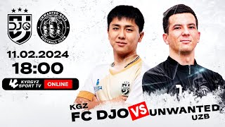 FC Djo KGZ  UNWANTED UZB l Медиа футбол 2024© [upl. by Namya]