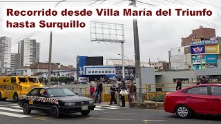 RUTA Villa María del Triunfo hasta Surquillo [upl. by Ratib]