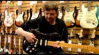 Fender  Custom Shop David Gilmour Stratocaster Relic Demo at GAK [upl. by Enaled]