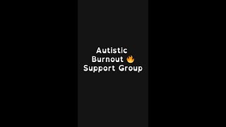 Autistic Burnout Support Group  Unstuckify Your Life 🤜 💥 🤛 shorts autismacceptancemonth [upl. by Lajet]