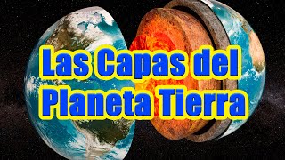 Las Capas del Planeta Tierra 🌎 [upl. by Dwain]