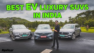 The Best of Luxury EV SUVs in India  Audi eTron 55 vs Mercedes Benz EQB vs Volvo XC40 Recharge [upl. by Ikila]