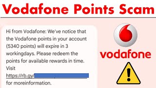 Vodafone Points Scam Message Exposed  Dont Get Fooled [upl. by Rimma]