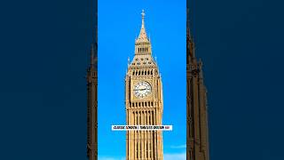 Big Ben vs Victoria Tower London Icons london youtubeshorts viral [upl. by Yrakaz]