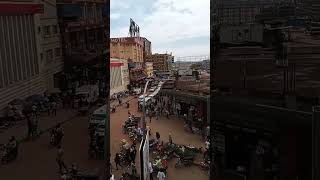 Part of Kampala City as seen from Mutaasa Kafeero Plaza Kampala urbantoday kcca [upl. by Merat39]