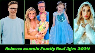 Rebecca Zamolo Family Real Name And Ages 2024 [upl. by Nnep968]