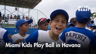 Former Tampa Bay Ray Returns to Cuba Again – This Time With Little Leaguers [upl. by Alleinnad]