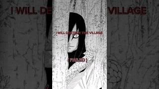 Shinra Tensei Pain Almighty Push I Will Destroy The Village otaku animeamv unsunganime pain [upl. by Wilkens]