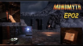 Monomyth Blind Play EP02  Exploring Finding a Trader [upl. by Rinum2]